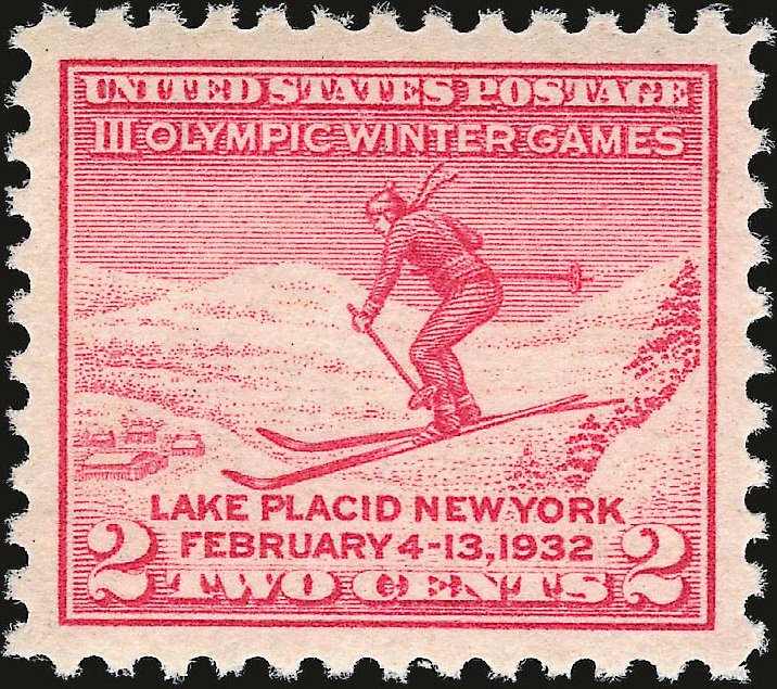 1932 Olympic Winter Games at Lake Placid - Skier