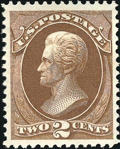 Stamp, Andrew Jackson, United States of America,  , Famous People