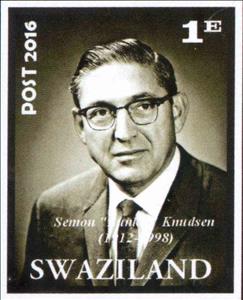 Stamp, Semon Knudsen, Cinderellas,  , People