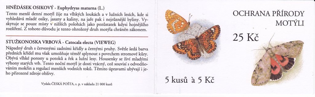 Ochrana přírody - Chránění motýli