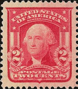 Stamp, George Washington, United States of America,  