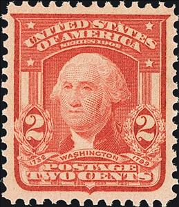Stamp, George Washington, United States of America,  