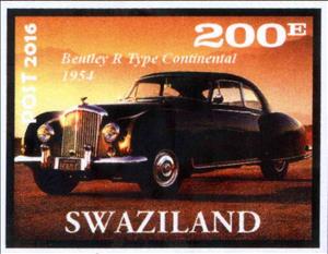 Stamp, Bentley R Type Continental 1954, Cinderellas,  , Cars