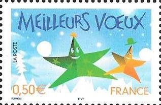 Best Wishes 2004 - Stars with a snowball