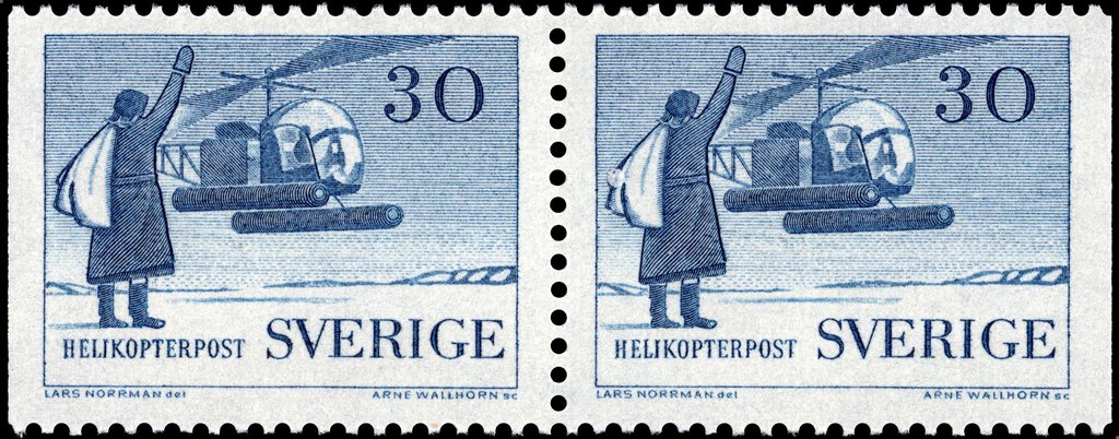 Postman, Helicopter Bell 47 G Trooper