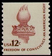 Freedom of conscience - Torch of the Statue of Liberty