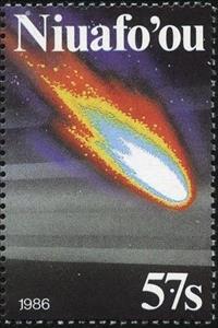 Stamp, Halley's Comet (1986), Niuafo'ou,  , Comets