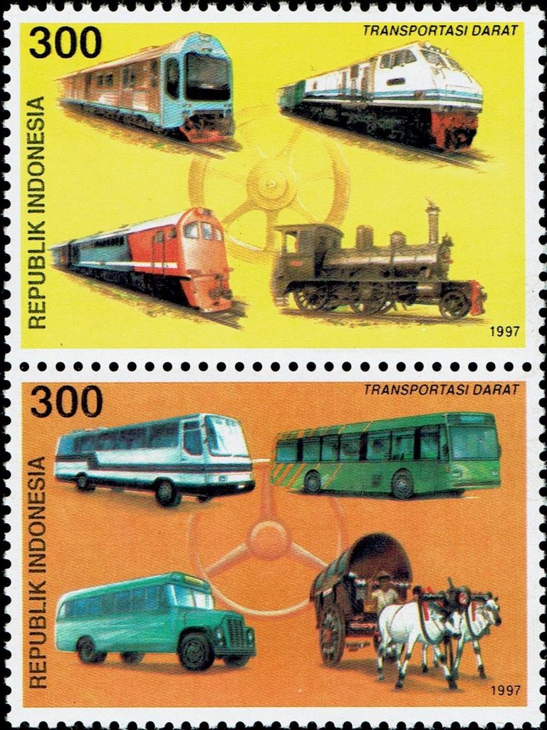 Indonesian Transportation by land and by rail
