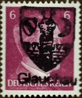Stamp, Print on Hitler Edition, Germany, Local Post,  