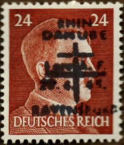 Stamp, Print on Hitler Edition, Germany, Local Post,  , Dictators, Heads of State