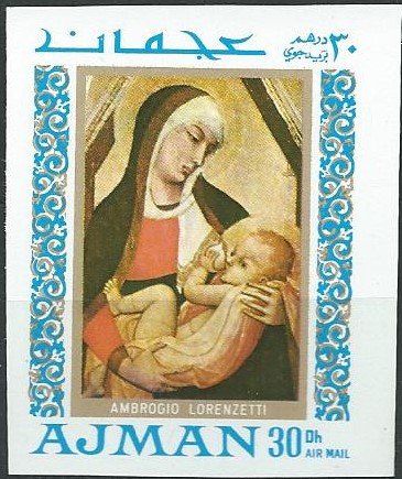 Lactating Madonna by Ambrogio Lorenzetti