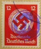 Stamp, Print on German Empire stamp, Germany, Local Post,  