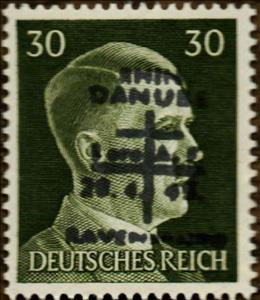 Stamp, Print on Hitler Edition, Germany, Local Post,  , Dictators, Heads of State
