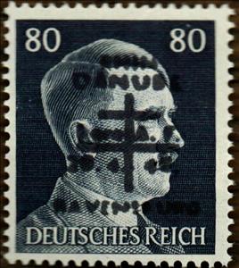 Stamp, Print on Hitler Edition, Germany, Local Post,  , Dictators, Heads of State