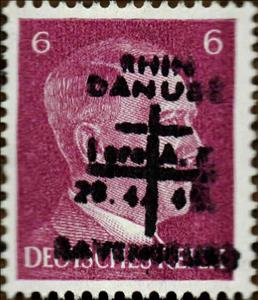 Stamp, Print on Hitler Edition, Germany, Local Post,  , Dictators, Heads of State
