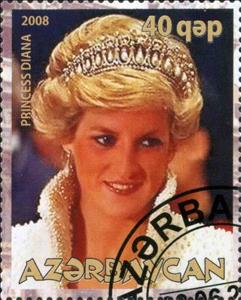 Stamp, Princess Diana, Cinderellas,  , People