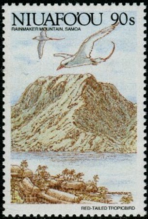 Samoa & Red-tailed Tropicbird (Phaethon rubricauda)