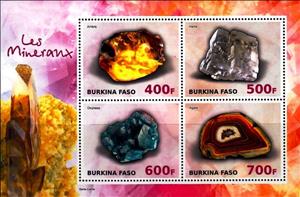Mini Sheet, Minerals, Cinderellas,  , Minerals