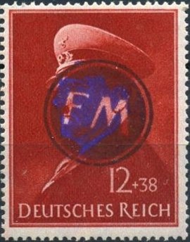 Stamp, Print on German Empire stamp, Germany, Local Post,  
