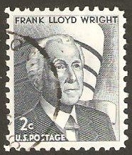 Stamp, Frank lloyd Wright, United States of America,  , Architects, Famous People