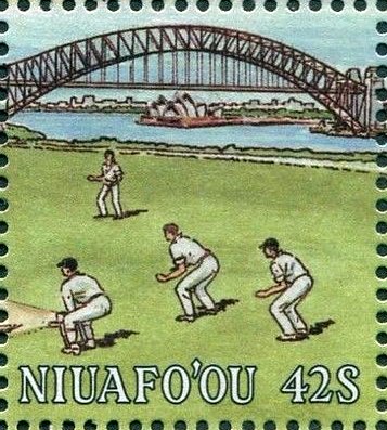 Cricket stadium & Harbour of Sydney