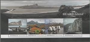 Mini Sheet, Minisheet, Australia,  , Animals (Fauna), Birds, Coastal Areas, Landscapes, Penguins, Sea (Marine) Mammals, Sea Life, Seals (Animals)