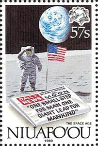 Stamp, The space age, Niuafo'ou,  
