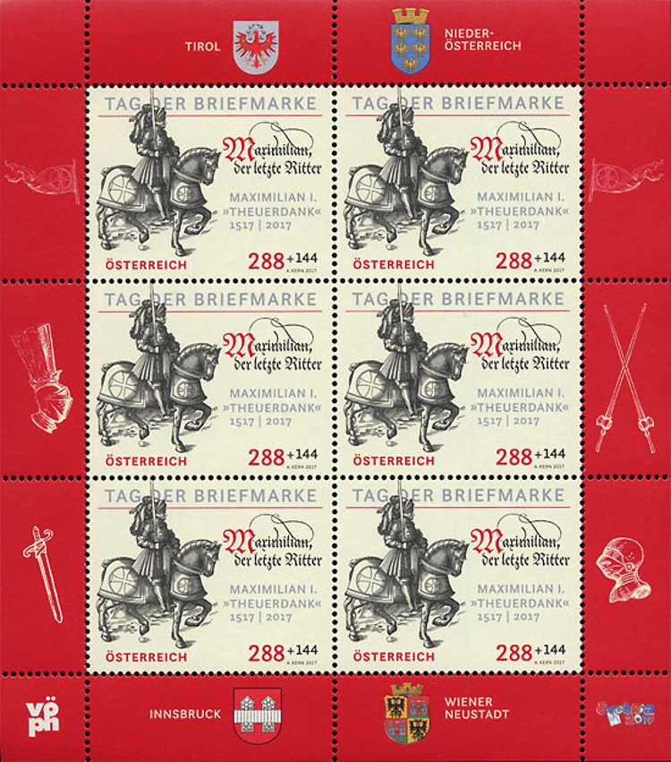 Stamp Day 2017 - Emperor Maximilian I