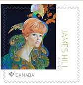 Stamp, Canadian Illustrators : James Hill, Canada,  , Art, Illustrators