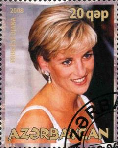 Stamp, Princess Diana, Cinderellas,  , People