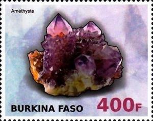 Stamp, Amethyste, Cinderellas,  , Minerals