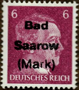 Stamp, Print on Hitler Edition, Germany, Local Post,  , Dictators, Famous People, Heads of State