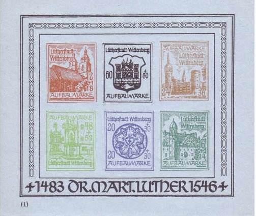 Spendenblock zum 400.Todestag Martin Luthers