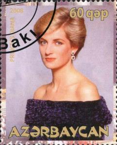Stamp, Princess Diana, Cinderellas,  , People