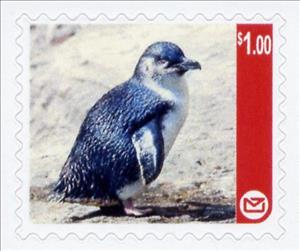 Stamp, 90th Anniversary of the Timaru Lighthouse, Personalized and Private Mail Stamps,  , Animals (Fauna), Birds, Lighthouses, Penguins