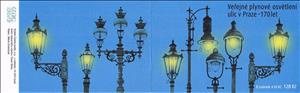 Booklet, 170 Years of Public Street Gas Lighting, Czech Republic,  , Lanterns