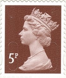 Queen Elizabeth II - Security Machin M17L