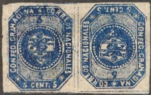 Se-tenant, Coat of Arms - Téte beché, Colombia,  , Coats of Arms