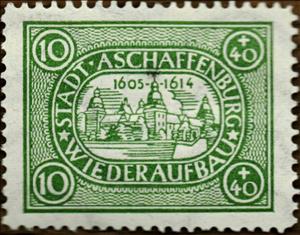 Stamp, Schloß Johannesburg, Germany, Local Post,  , Palaces
