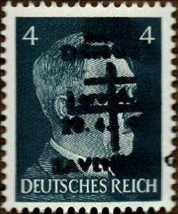 Stamp, Print on Hitler Edition, Germany, Local Post,  , Dictators, Heads of State
