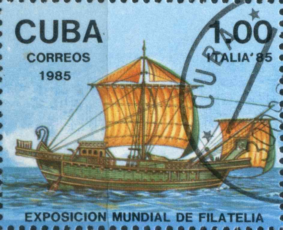 ITALIA'85. Roman Ship