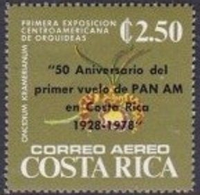 50th Anniv. of PAN AM's first flight in Costa Rica