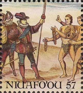 Spaniards meet Indios