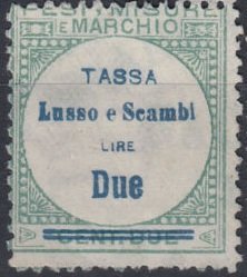 Tassa lusso e scambi
