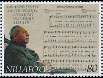 King Taufa‘ahau Tupou IV & National anthem