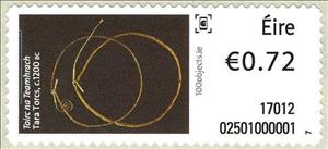 Stamp, Tara Torcs, c. 1200 BC, Ireland,  , Archaeology