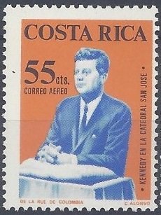 Kennedy Speaking in San José Cathedral