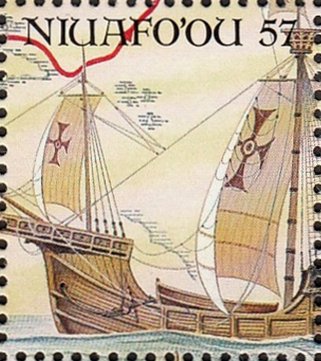 Bow of the flagship Santa Maria