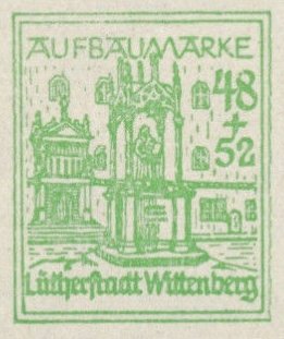 Spendenmarke zum 400.Todestag Martin Luthers