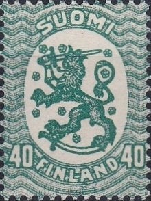 Definitive series I: Lion type m/17 without watermark